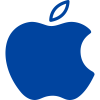 Apfel Symbol der Marke Apple